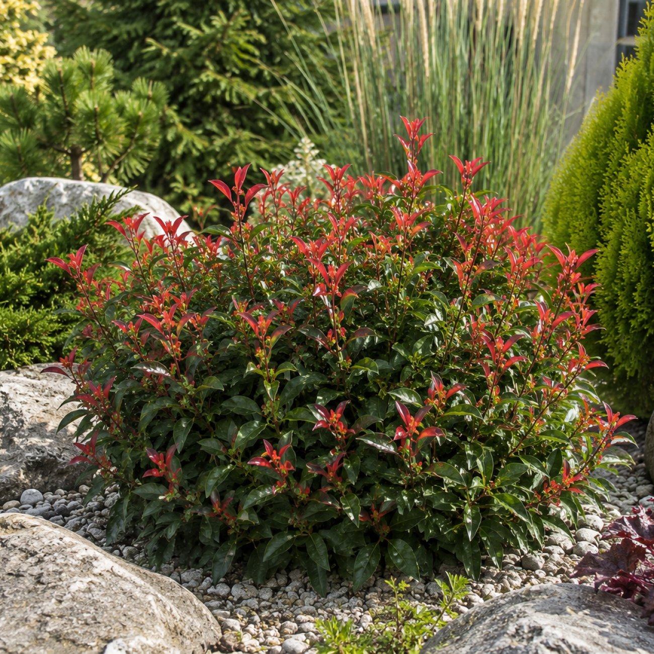Obrázok Červienka Fraserova (Photinia × fraseri) ‘LITTLE FENNA’ - výška 15-25, kont. C2L